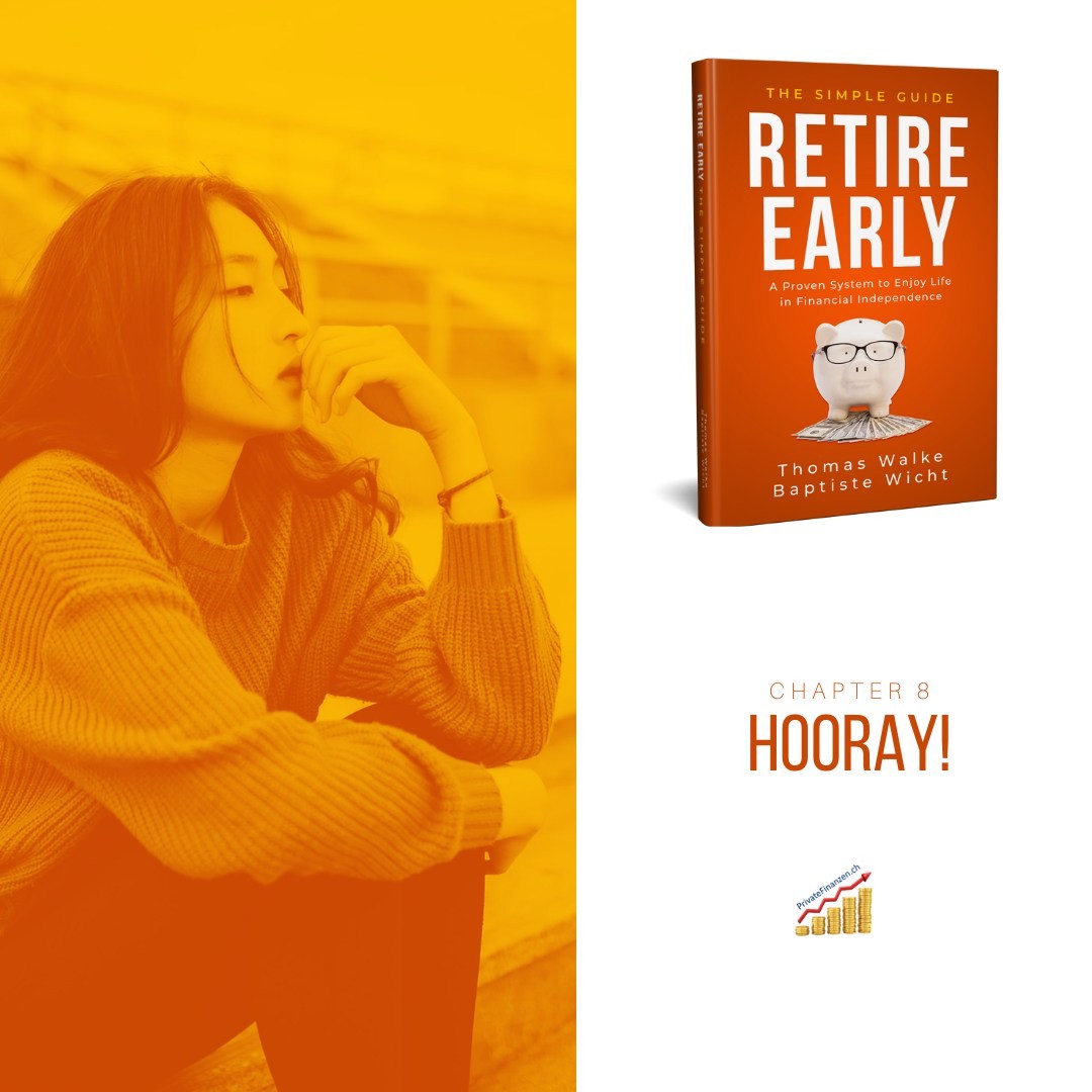 Retire Early: Your step-by-step blueprint based on data-driven strategies. 
�
Discover what's inside the book in the next days. Or get your free reading sample via link / bio.
Do you want 
* to retire early and escape your ordinary job? 🔥 
* speed up the date of your retirement party? 🏃‍♀
* discover how much money you need to stop working? 👌
* make sure your money lasts as long you need it? 😄
�
New book out on October 22. Get a reading sample or pre-order you copy via https://privatefinanzen.ch/📚 or directly on Amazon!
�
💌 Ich freue ich mich über jedes Herz und jeden Kommentar. Wenn dir mein Content gefällt, dann folge mir doch gerne @privatefinanzen, speichere meine Beiträge ab und schicke sie deinen Freunden 😊
�
#finanzbuch #finanzbücher #finanzielleunabhängigkeit #retireearly #financialindependence #privatefinanzen#personalfinances #personalfinancetips #personalfinanceblog #personalfinancebooks #personalfinancetips #personalfinanceblogger #personalfinanceforwomen 

#buchlaunch #personalfinanceforwomen #privatefinanzen #finanzbuch #Buchtipp #finanzielleunabhängigkeit #4PercentRule #retireearly